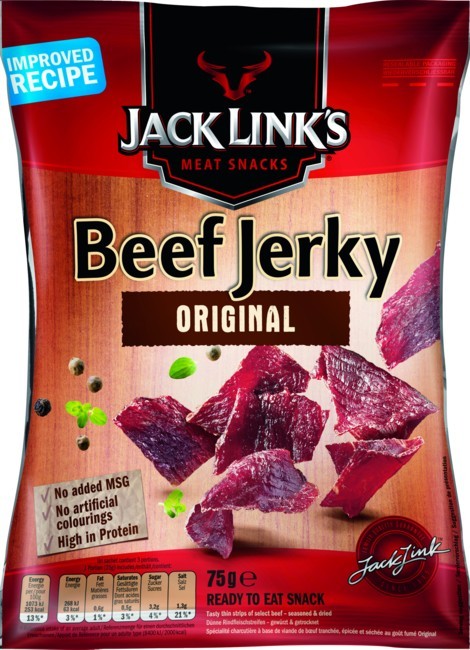 Jack Links Beef Jerky Original 75g Large 1