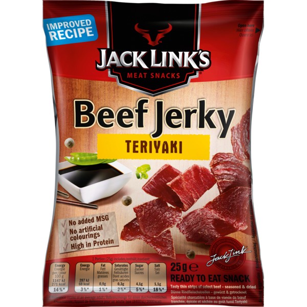 jack link 039 s beef jerky teriyaki 25g 1