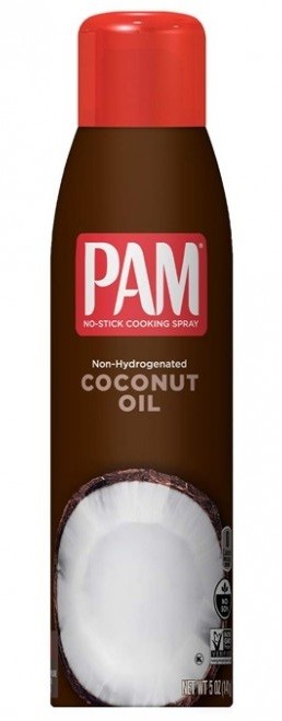 pam coconut cooking spray