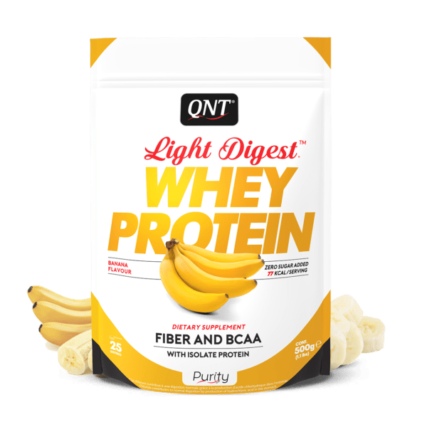 light digest whey protein banane 500 g