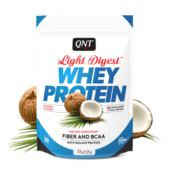 light digest whey protein coconut 500 g