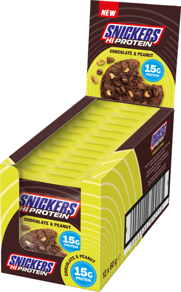 Snickers Chocolate Peanut HiProtein Cookie 2